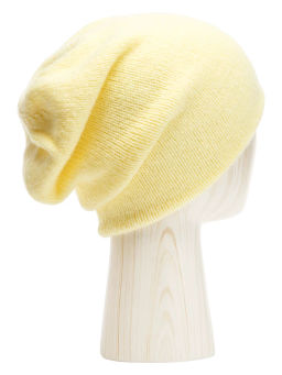 Шапка жен. шерсть+акр LB-A53010 lemon