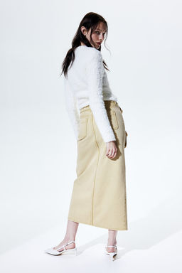 Maxifalda cargo en denim - H&m фото 4