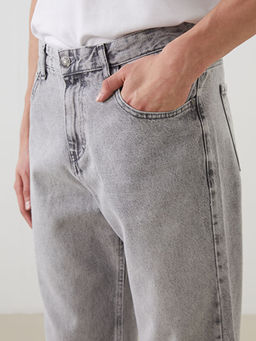 Baggy Fit Erkek Jean Pantolon