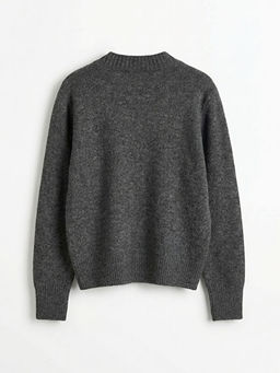 Bisiklet Yaka Kad?n Triko Kazak