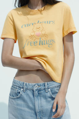 CARE BEARS FADED-EFFECT T-SHIRT - Zara фото 9