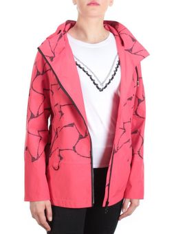 F9905 CORAL Ветровка женская MARIA (65% хлопок, 35% полиэстер) - Фабричный китай фото 6