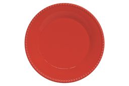 Тарелка обеденная Tiffany, красная, 26 см