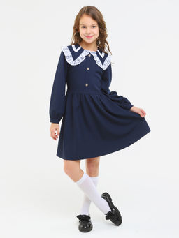 Платье для девочек - Синий мир фото 3