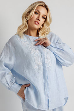 Блузка женская Р360808/01/Голубой