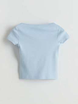 Kay?k Yaka K?z ?ocuk Ti??rt