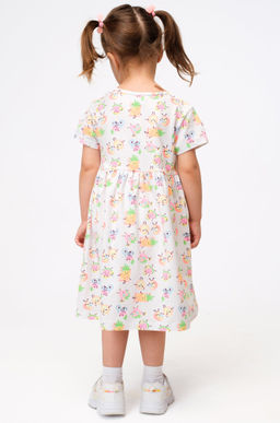 Летнее хлопковое платье с лайкрой для девочки Bonito  фото 11