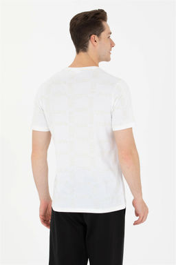 U. S. Polo Assn Мужская белая футболка с круглым вырезом - U.s. polo assn фото 12