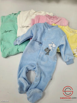 Комбинезон велюровый с рисунком - Bruno фото 4