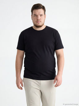 Bisiklet Yaka Modal Erkek Ti??rt