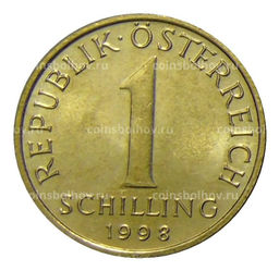 Монета 1 шиллинг 1998 года Австрия