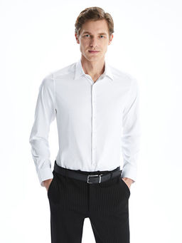 Slim Fit Uzun Kollu Erkek G?mlek