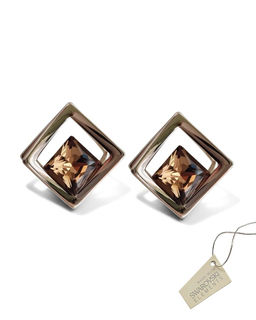 Серьги с кристаллами Swarovski