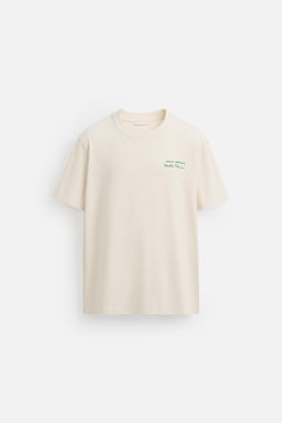 CONTRAST PRINT T-SHIRT - Zara фото 8
