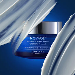 Ночная маска для интенсивного восстановления кожи NovAge - Oriflame фото 3