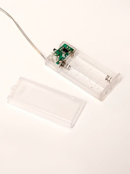 Фигура световая «Подарки цилиндр серые», 25×20×15 см, 90 LED, батарейки ААх8 (не в компл.), свечение тёплое белое