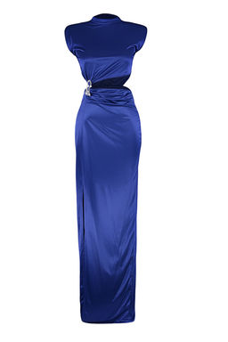 TRENDYOLMILLA Siyah Orme Uzun S?k Abiye Elbise TPRSS23AE00157 фото 6