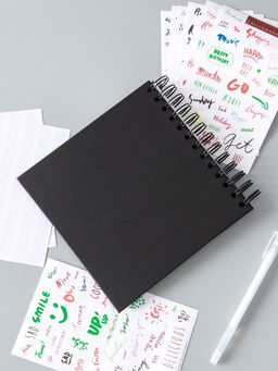 Фотоальбом на спирали 20 листов, с набором: уголки, стикеры, ручка, 17×17×2 см