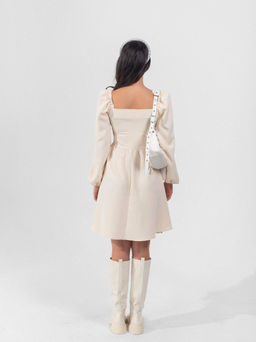Платье Беатрис (бежевый) - Nadi bordo фото 3
