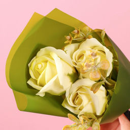 Букет мыльных роз, белые - SB BEAUTY фото 7