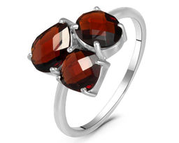 Кольцо, гранат, Лаура