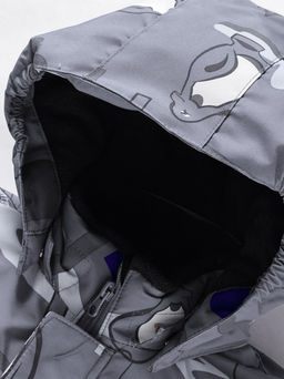 Горнолыжный костюм Valianly детский для мальчика серого цвета 9209Sr фото 14