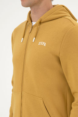 Кардиган мужской Regular Fit Hardal Orme горчичный из хлопка