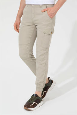 U. S. Polo Assn / Мужские брюки цвета хаки из плотной ткани - U.s. polo assn фото 2