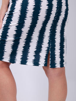 Туника "Тропикана 6" волна, трикотаж