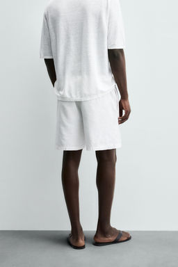 BERMUDA SHORTS LINEN BLEND - Zara фото 3