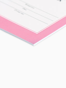 Цена за 3 шт. Сертификат о профилактических прививках А6, 24 страницы 10.5×14.8 см «Розовый»