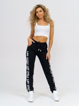 756 Брюки "черный"