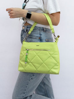 LACCOMA сумка Майя-Ф826-фисташковый эко кожа хлопок