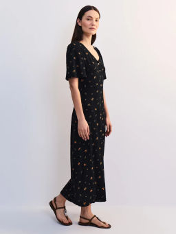 Платье миди с треугольным вырезом ZR2605012914-229 / Zarina  фото 5