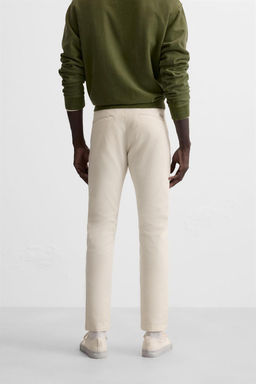 SKINNY FIT CHINO TROUSERS - Zara фото 5