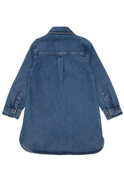 Синее джинсовое платье для девочки Неожиданная скидка в корзине - U.s. polo assn фото 2