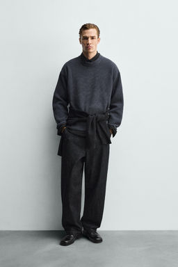CHENILLE TEXTURED JUMPER - Zara фото 8