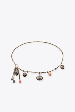 RESIN CHARM LINK BELT - Zara фото 4