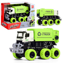 Машина "Мусоровоз" (свет, звук) в коробке