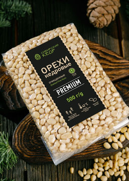 Ядро кедрового ореха Premium в брикете, 500 г - Сибирский кедр фото 2