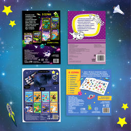 Набор книг для досуга Я изучаю космос, 4 шт. - Буква-ленд фото 8