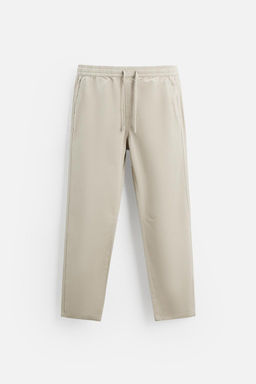 WASHED JOGGER WAIST TROUSERS - Zara фото 6