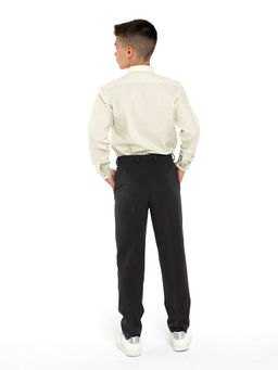 Серые школьные брюки для мальчика Инфанта, модель 0913