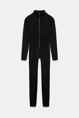 SEAMLESS MERINO WOOL SKI JUMPSUIT - Zara фото 14