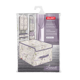 Короб стеллажный с крышкой, большой, 30*40*25 см Valiant  фото 62