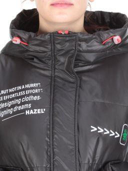 005 BLACK Куртка демисезонная женская (100 гр. синтепон) - Fashion фото 10