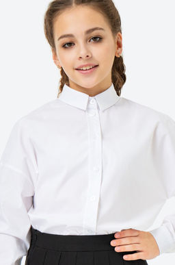 Рубашка оверсайз для девочки Happy Fox фото 8