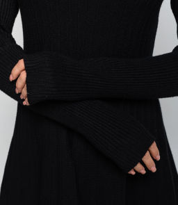 Платье #КТ04222, чёрный