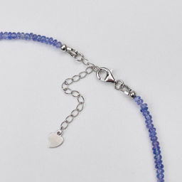 Колье из Танзанита 42 см +