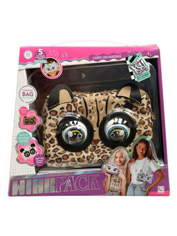 Музыкальная игрушка-сумочка "Котенок" звук, глазки моргают